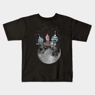 Raccoons in Space Kids T-Shirt